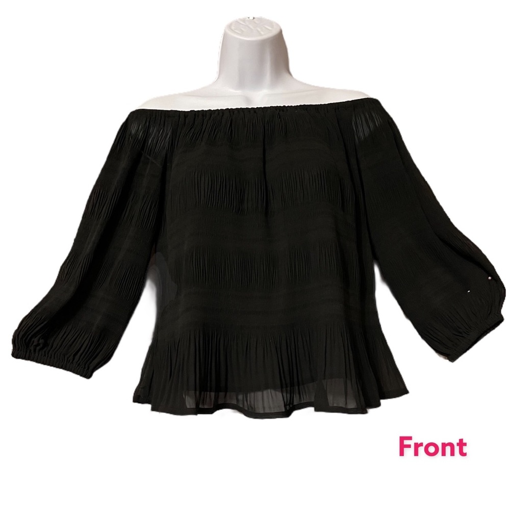 *New with Tags* Express sheer off the shoulders top